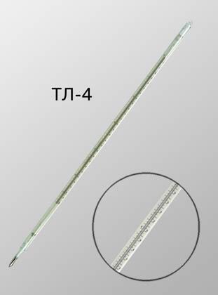 Термометр лабораторный ТЛ-4 №2 0-55