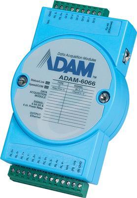 Модуль дискретного ввода-вывода ADAM-6066 с мощными релейными выходами