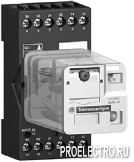 Реле 2 (ЦИЛИНДР) 24В постоянного тока | арт. RUMC2AB1BD Schneider Electric