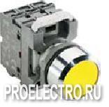 Кнопка MP1-10Y желтая (корпус) без подсветки без фиксации | 1SFA611100R1003
