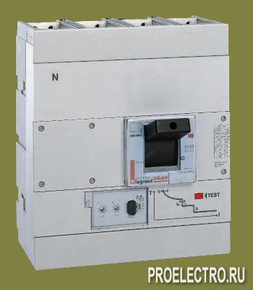 Автоматический выключатель DPX 1600 3P 800A 50kA эл.расцепитель S2 | арт. 25726