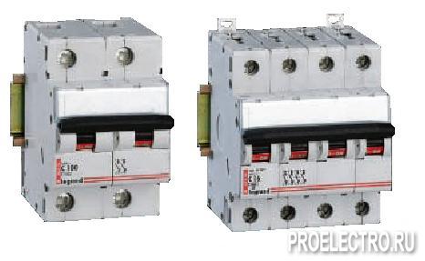Автоматический выключатель DX-h 1 полюс характеристика C 50A 12.5kA | арт. 6865
