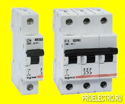 Автоматический выключатель LR 2 полюса характеристика C 50A 6kA | арт. 604825