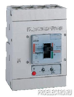 Автоматический выключатель DPX 630 4P 400A 36kA магнит.расцепитель | арт. 25538