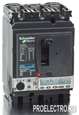 Автоматический выключатель 3П 2T TM100D NSX160B арт. LV430302 Schneider Electric