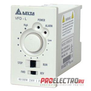 VFD001L21B Преобразователь частоты (0.1kW 220V), Delta Electronics