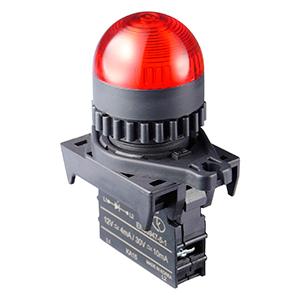 L2RR-L1RD Контрольная лампа куполовидная, LED 12-24VAC/VDC красная, A5550009611