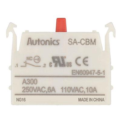 SA-CBM Блок контактов модульного типа, NC, расширяемый, A5550010444