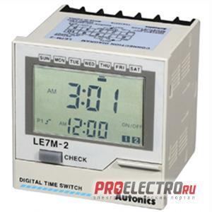 LE7M-2 Цифровой недельный таймер с LCD дисплеем, 100-240 VAC, A1050000163