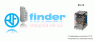 Реле Finder 55.13.8.048.0000 Миниатюрное универсальное реле