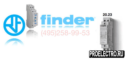 Реле Finder 20.23.8.110.0000 Модульное импульсное реле