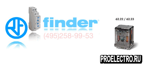 Реле <strong>FINDER</strong> 62.22.9.060.0000 Силовое реле