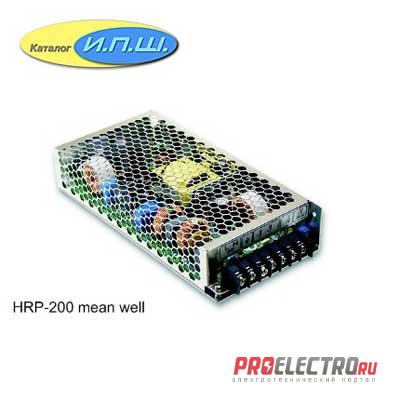 Импульсный блок питания 200W, 3.3V, 0-40A - HRP-200-3.3 Mean Well