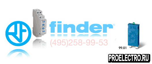 Реле Finder 99.01.0.230.50 Модуль индикации и защиты обмотки