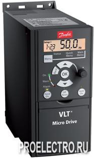 132F0003 Danfoss VLT Micro Drive FC-051 0,75кВт 4,2А 220В