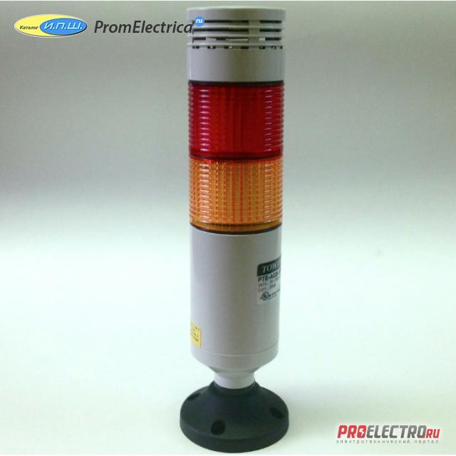 PTE-APB-202-RY (24VDC) Светодиодные колонны, сигнальные столбы, MENICS