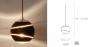 Bond Pendant Light small black/goldleaf OPEN BOX SALE светильник Terzani, Depends on lamp size