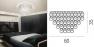 Vistosi светильник Minigiogali PL 60 Ceiling fixture, 4x100W Medium base incandescent
