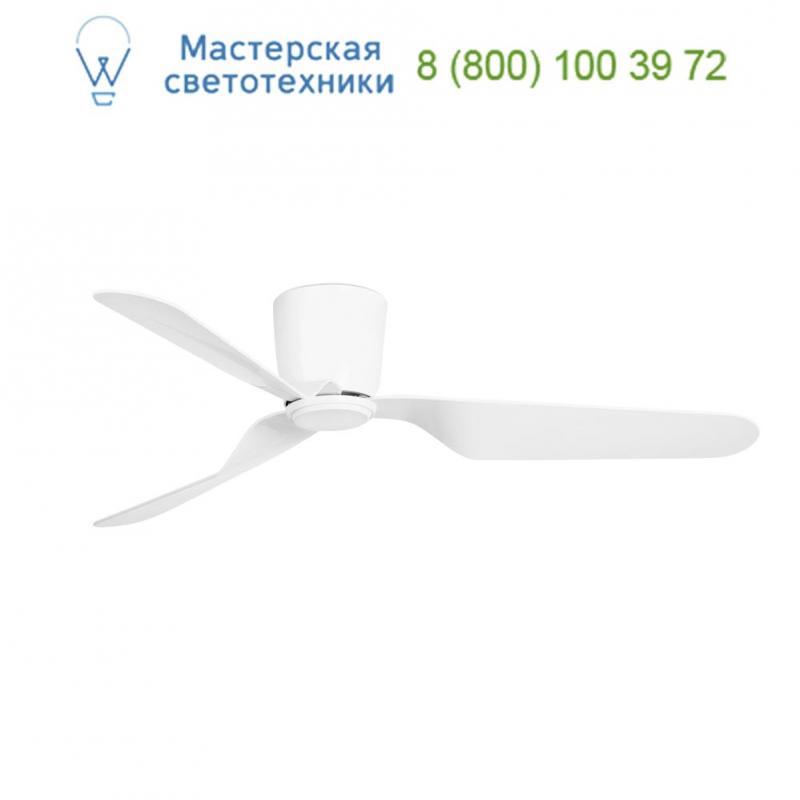 PEMBA White ceiling fan with DC motor Faro 33471, люстра-вентилятор
