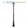 Faro PARIS Black pole lamp 1L 73436, уличный светильник