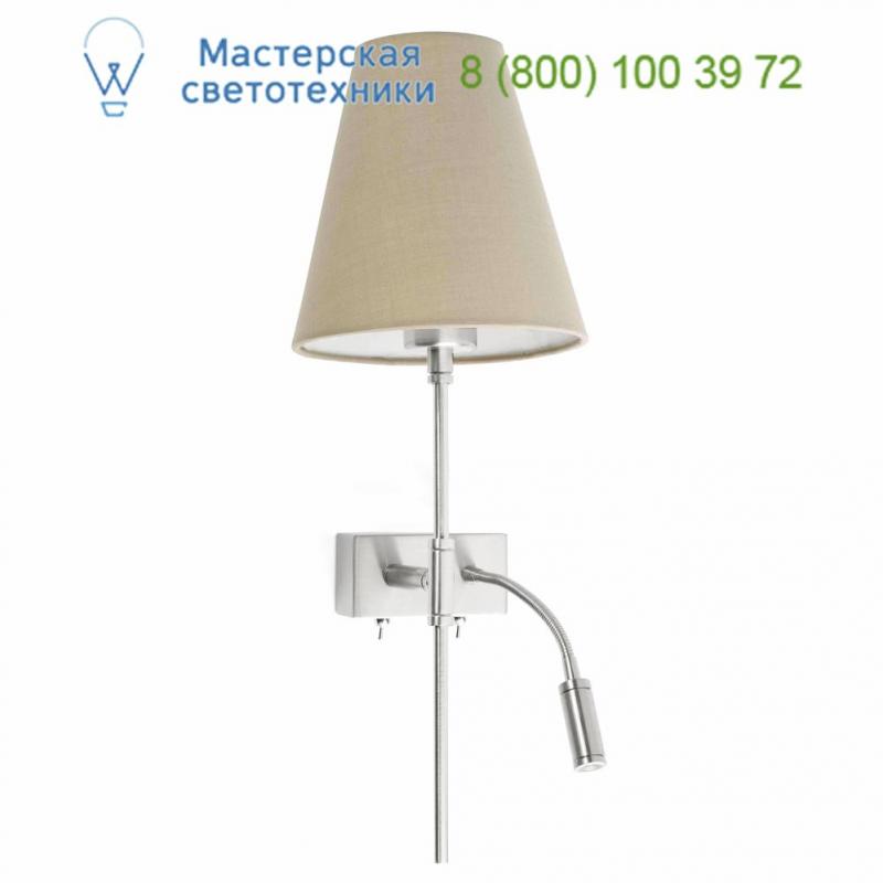 29991 SABANA Beige wall lamp with LED right reader Faro, настенный светильник