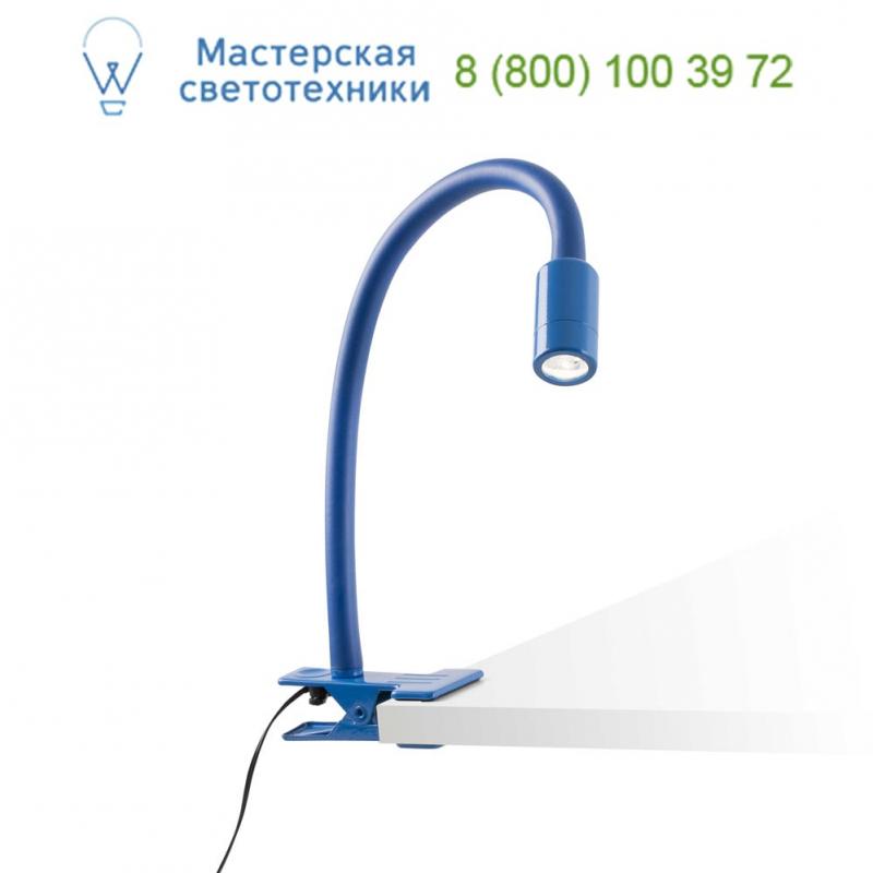 54007 NUKA LED blue clip lamp Faro, светильник