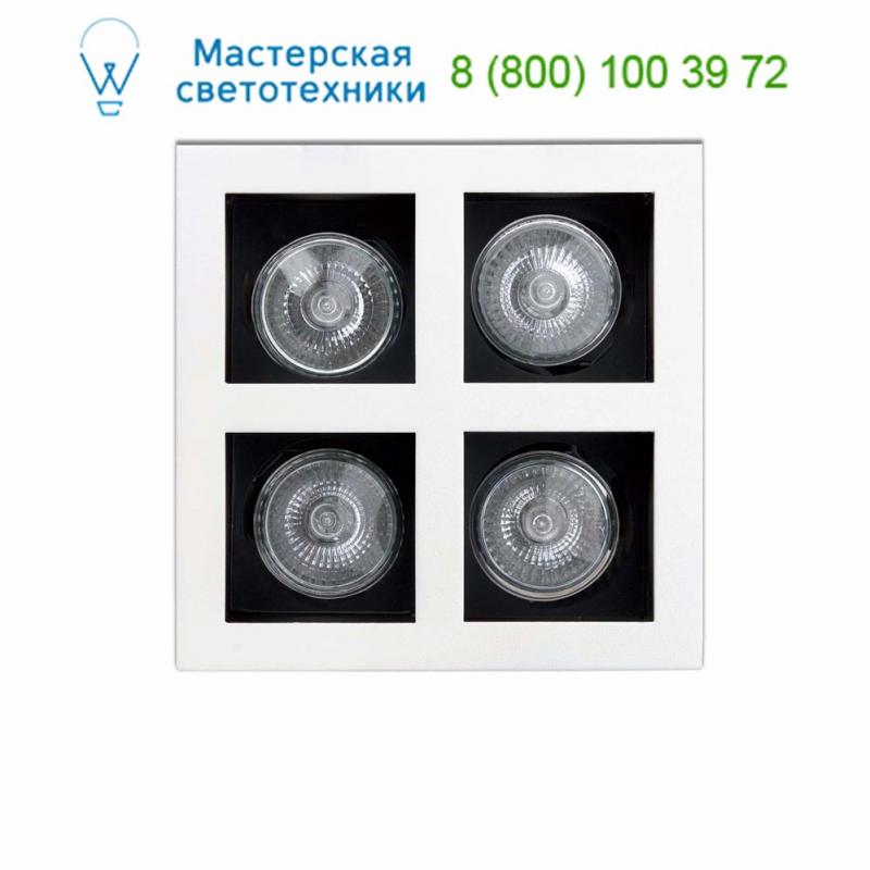 Faro 43307 ONICE-4 White recessed, точечный светильник