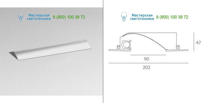 M068220 gray Artemide Architectural, светильник > Ceiling lights > Recessed lights