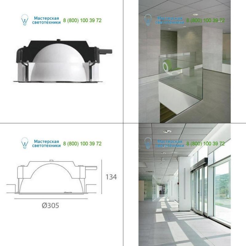 L598400 gray Artemide Architectural, светильник > Ceiling lights > Recessed lights
