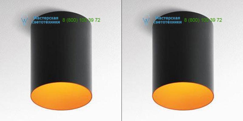 Artemide Architectural black/orange M018511, накладной светильник