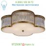 Basil Flush Mount Ceiling Light With Clear Glass Rods AH 4014GM/CG-FG Visual Comfort, светильник