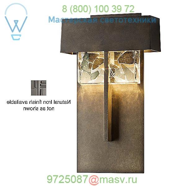 Shard Large LED Outdoor Wall Sconce (Natural Iron) - OPEN BOX Hubbardton Forge OB-302517-1005, опенбокс