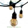 810003 String Lights with Globe Lamps Bulbrite, уличный потолочный светильник