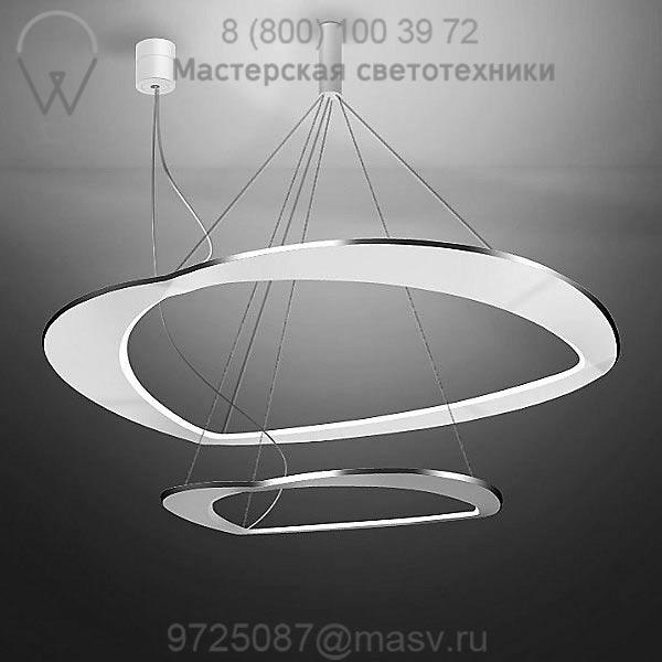 D4-1015WHI-ALM ZANEEN design Diadema 2D Pendant Light, светильник