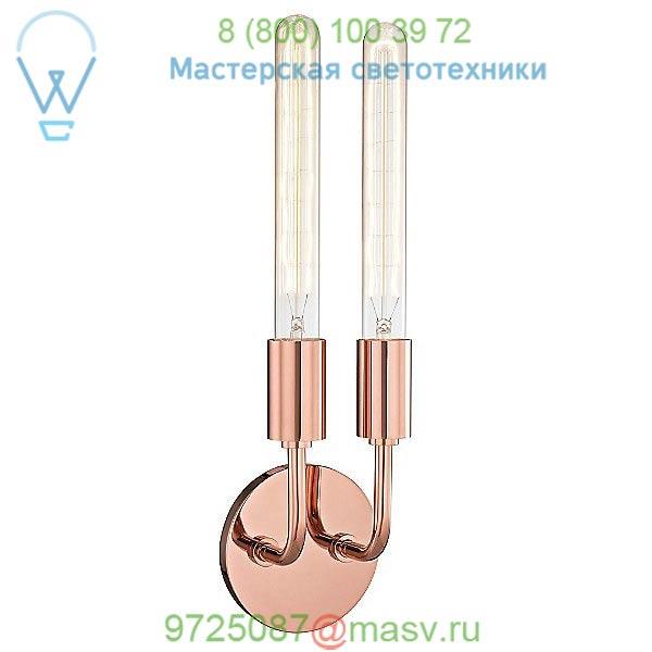 Ava Double Wall Sconce H109102-AGB Mitzi - Hudson Valley Lighting, настенный светильник бра