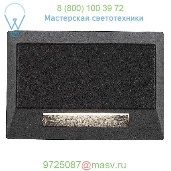 LED 12V Rectangle Deck and Patio Light WAC Lighting 3031-27BBR, светильник
