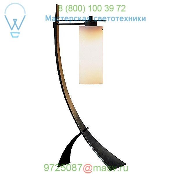 Hubbardton Forge Stasis Table Lamp with Glass 272665-1012, настольная лампа