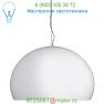 Kartell Opaque FL/Y Pendant Light (Glossy White/Large) - OPEN BOX RETURN, светильник