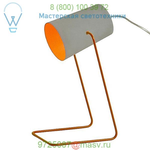 In-Es Art Design PAINT T CEMENTO GREY/WHITE Paint T Cemento Table Lamp, настольная лампа