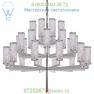 Visual Comfort KW 5202AB-CRG Liaison Triple Chandelier, светильник