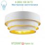 Lights Up! 9275BN-MWG-Metallic-White-&amp;-Gold Deco Deluxe 3-Tier Pendant Light, светильник