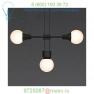 SONNEMAN Lighting S1E24K-JC06XX18-CL02 Suspenders 24 Inch Single Ring 9 Light LED Suspension Sys