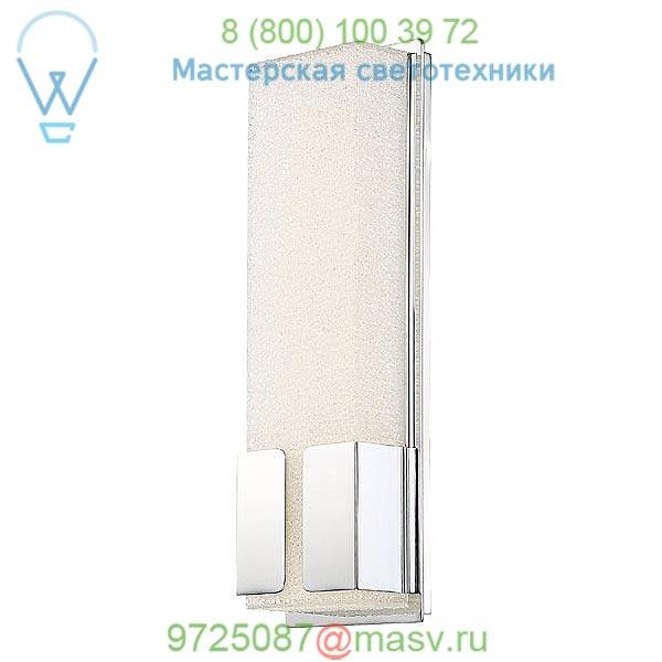 Vodka LED Bathroom Wall Sconce Modern Forms WS-25816-CH, настенный бра
