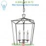 Visual Comfort  Darlana Mini Lantern Pendant Light (Polished Nickel) - OPEN BOX RETURN, светильн