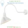 Troy RLM Lighting OB-RA10MWT3LL30 Angle Reflector Indoor/Outdoor Wall Sconce (Wht/10/30) -OPEN B