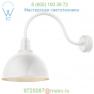 Deep Reflector Outdoor Wall Sconce(White/12in/23in)-OPEN BOX OB-RD12MWT3LL23 Troy RLM Lighting, 