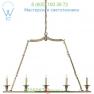 CHC 1441AB Flat Line 5-Light Linear Suspension Light Visual Comfort, светильник