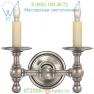 Visual Comfort Classic Double Wall Sconce SL 2816AN, настенный светильник бра