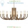 Visual Comfort KW 5585AB-EC Rousseau LED Oval Chandelier, светильник