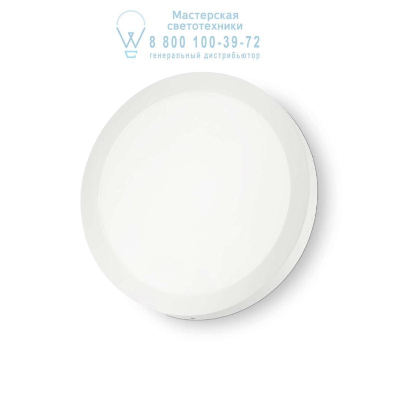 Ideal Lux <strong>UNIVersal</strong> AP1 24W ROUND BIANCO накладной светильник белый 138619